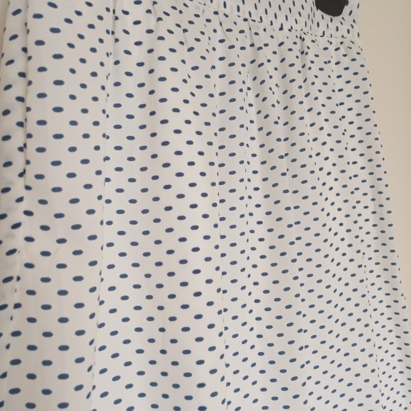 Chic by Jacob White Polka Dot Maxi Skirt - Picture 2 of 8